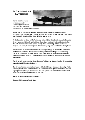 A preview of a PDF biography for Westhead, Francis